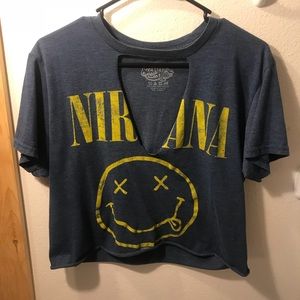 3 for $20 Nirvana crop top